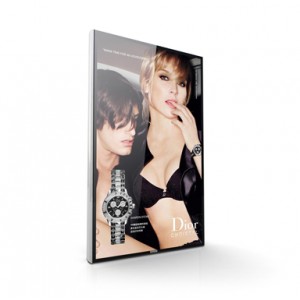 HVC4201 42"wall-mounted vertical digital poster ad display 